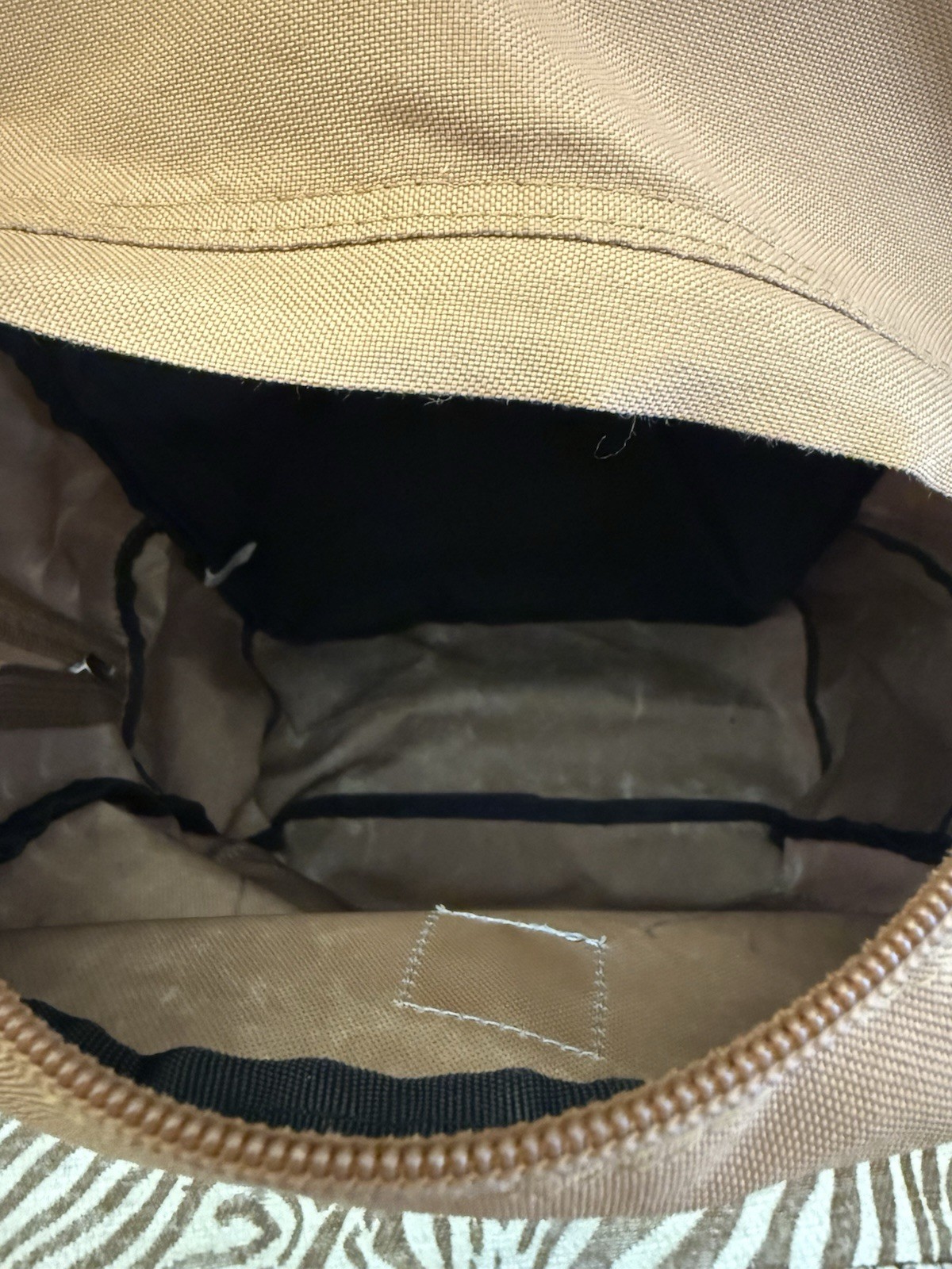 Carhartt Camel Colored Backpack Unisex Used