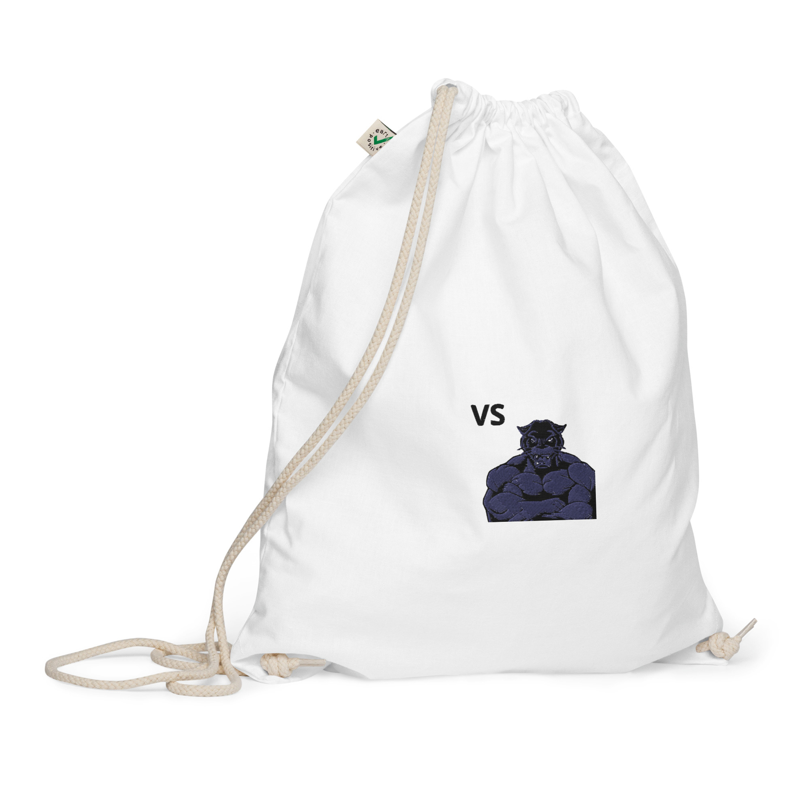 VS- Organic cotton drawstring bag