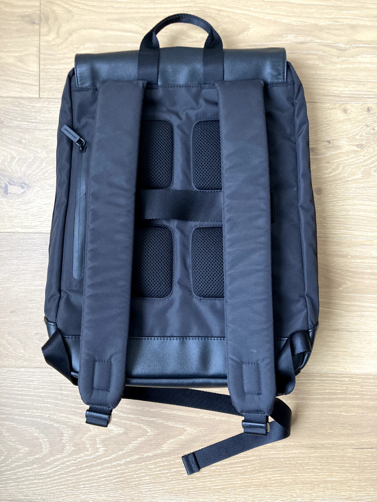 MOLESKINE Black Slim Backpack, METRO Collection, Modern Lightweight Bag $159