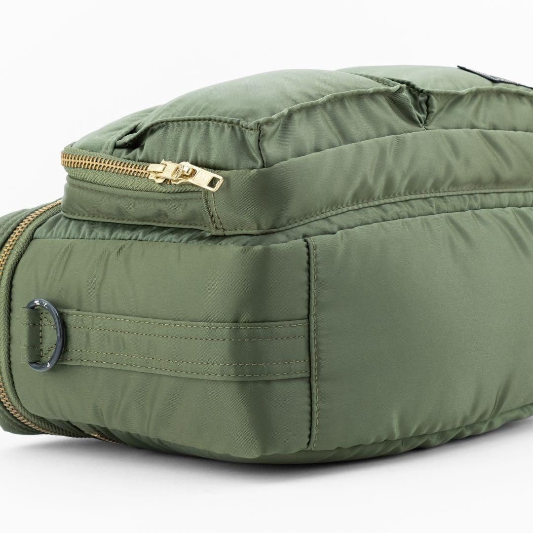 YOSHIDA Kaban Porter TANKER Camera Shoulder Bag Nylon Green 18cm x 25cm from JP