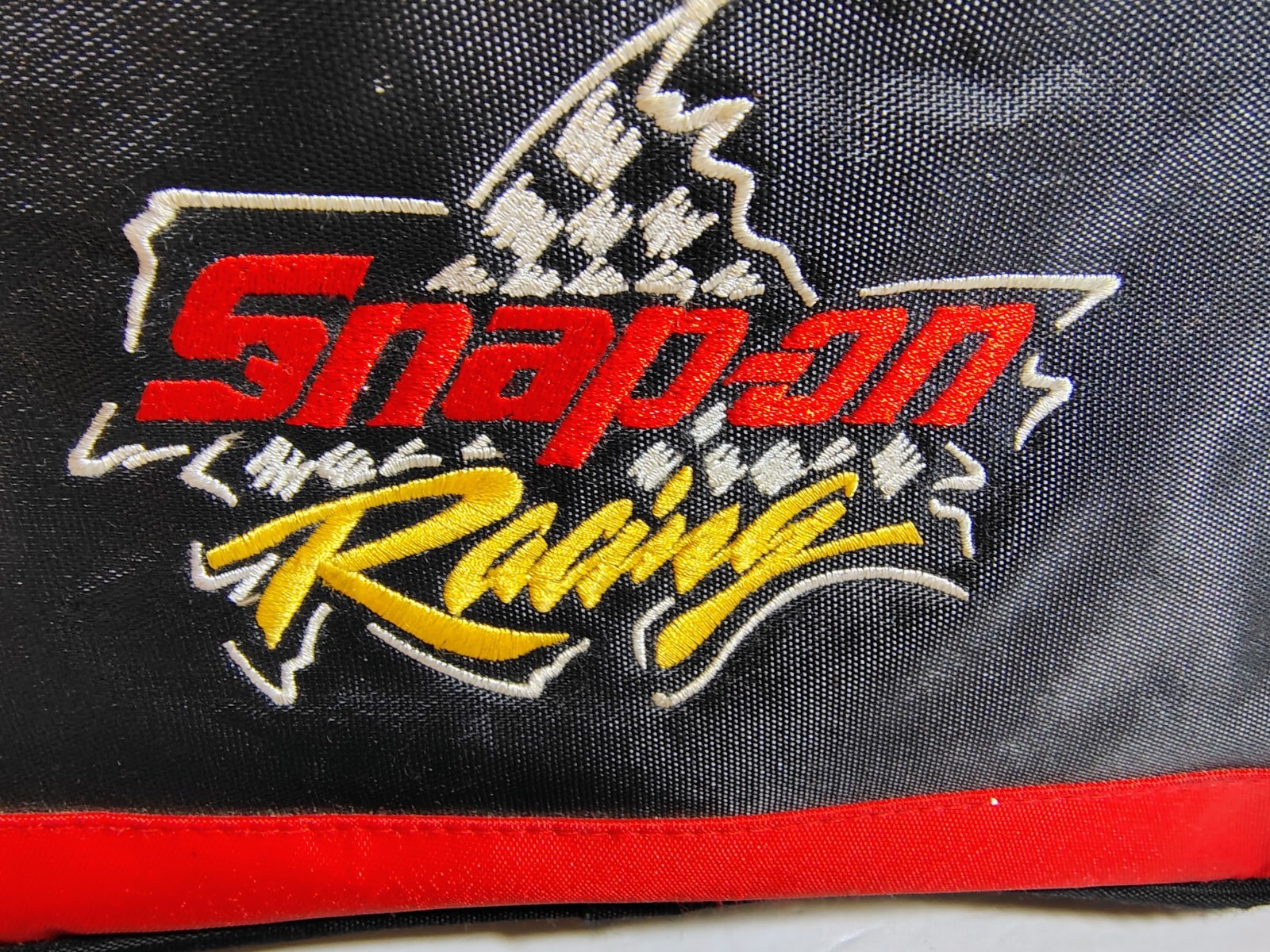 Vintage Snap-On Racing Colorful Duffle Gym Bag