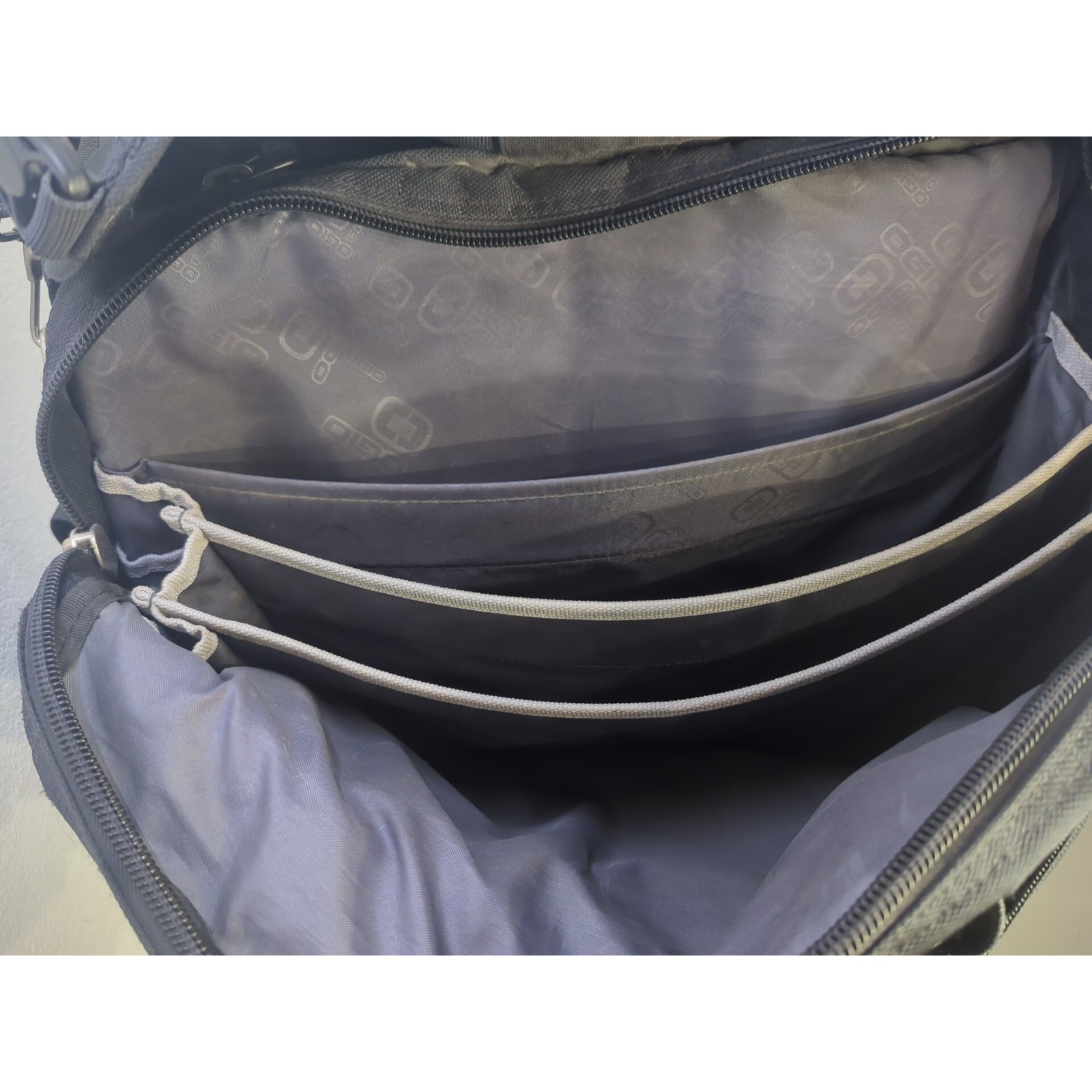 Ogio Jack Pack Messenger Bag With Wagner CAT Logo Black Large Tool School