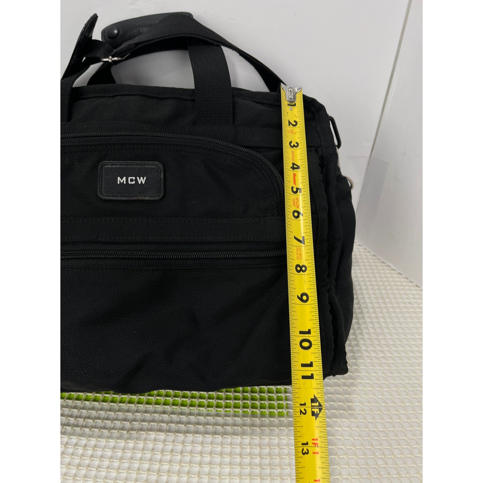 TUMI Black Men’s 223D3 Ballistic Bag Duffle Weekender Carry On Travel School