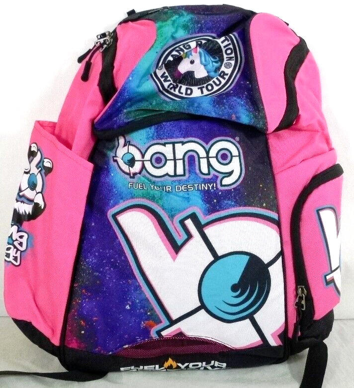 BANG Energy Drink-Adult Teens College School Promo Backpack, Pink, NEW!