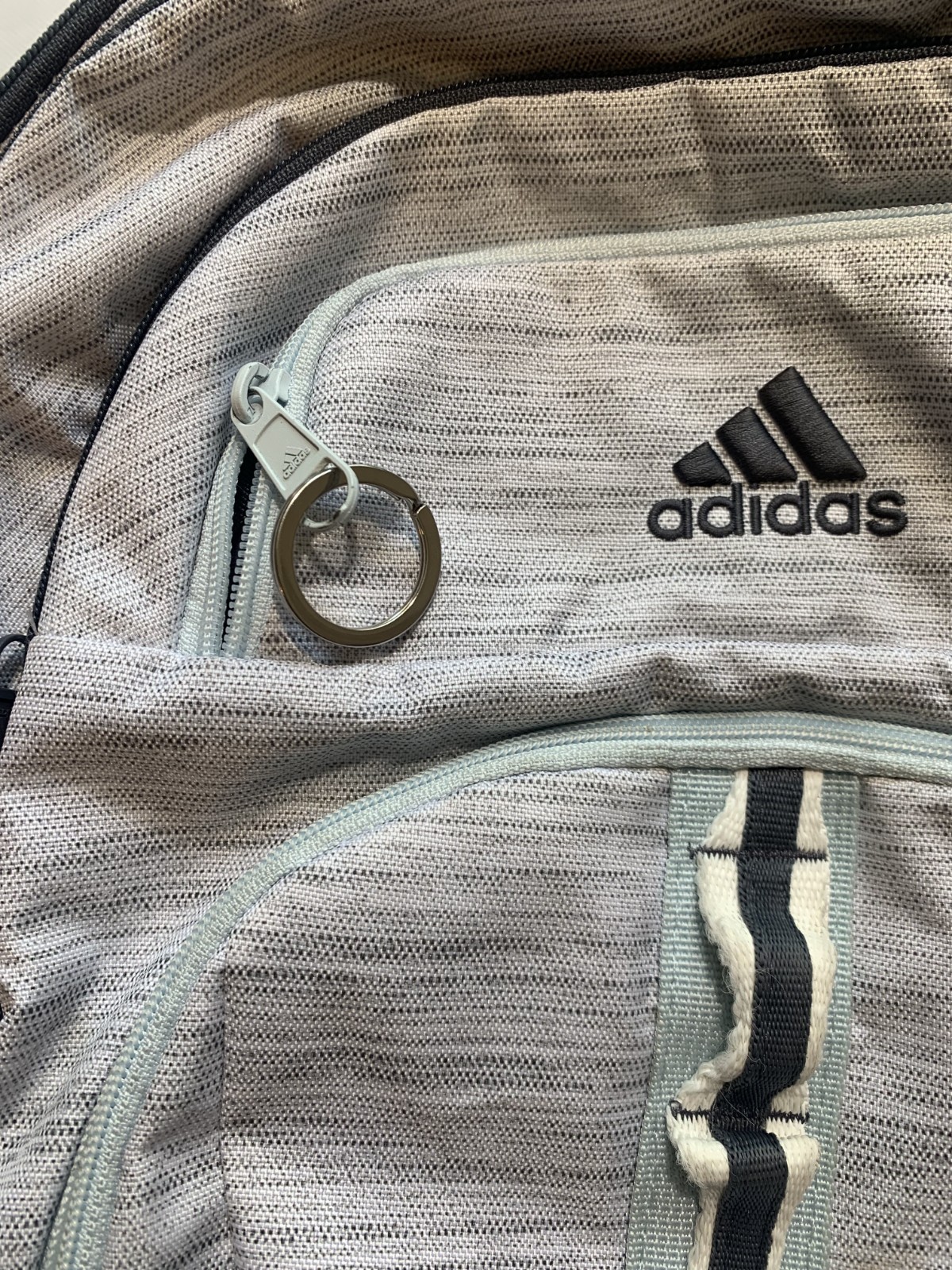 GOOD Adidas Backpack with Laptop Sleeve Pocket, 21 in x 16 in Gray, Oxford Cloth