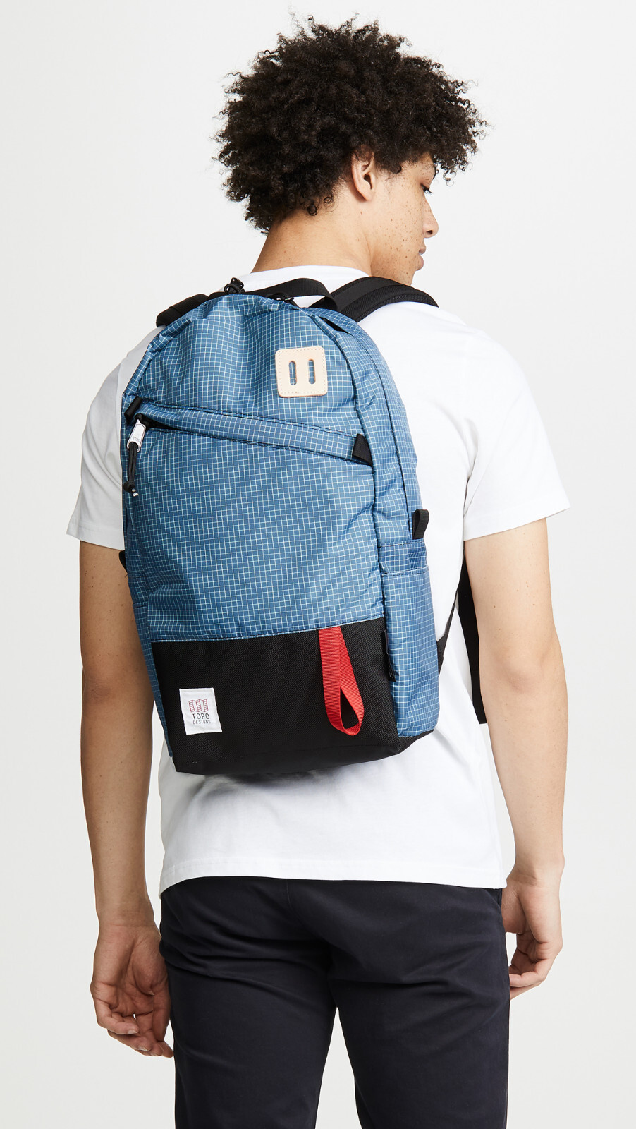 Topo Designs Daypack Backpack MADE IN USA! 24 L Blue Ripstop NEW
