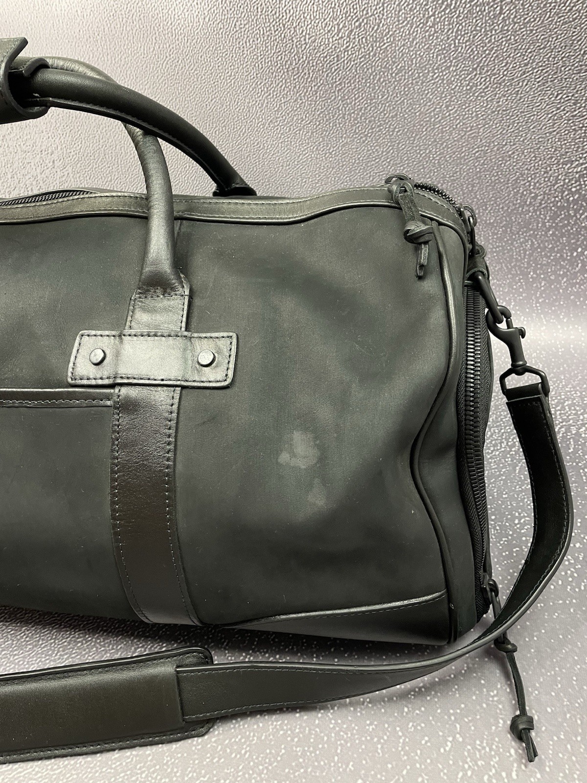 New Thursday Black Matte Weekender Bag Large