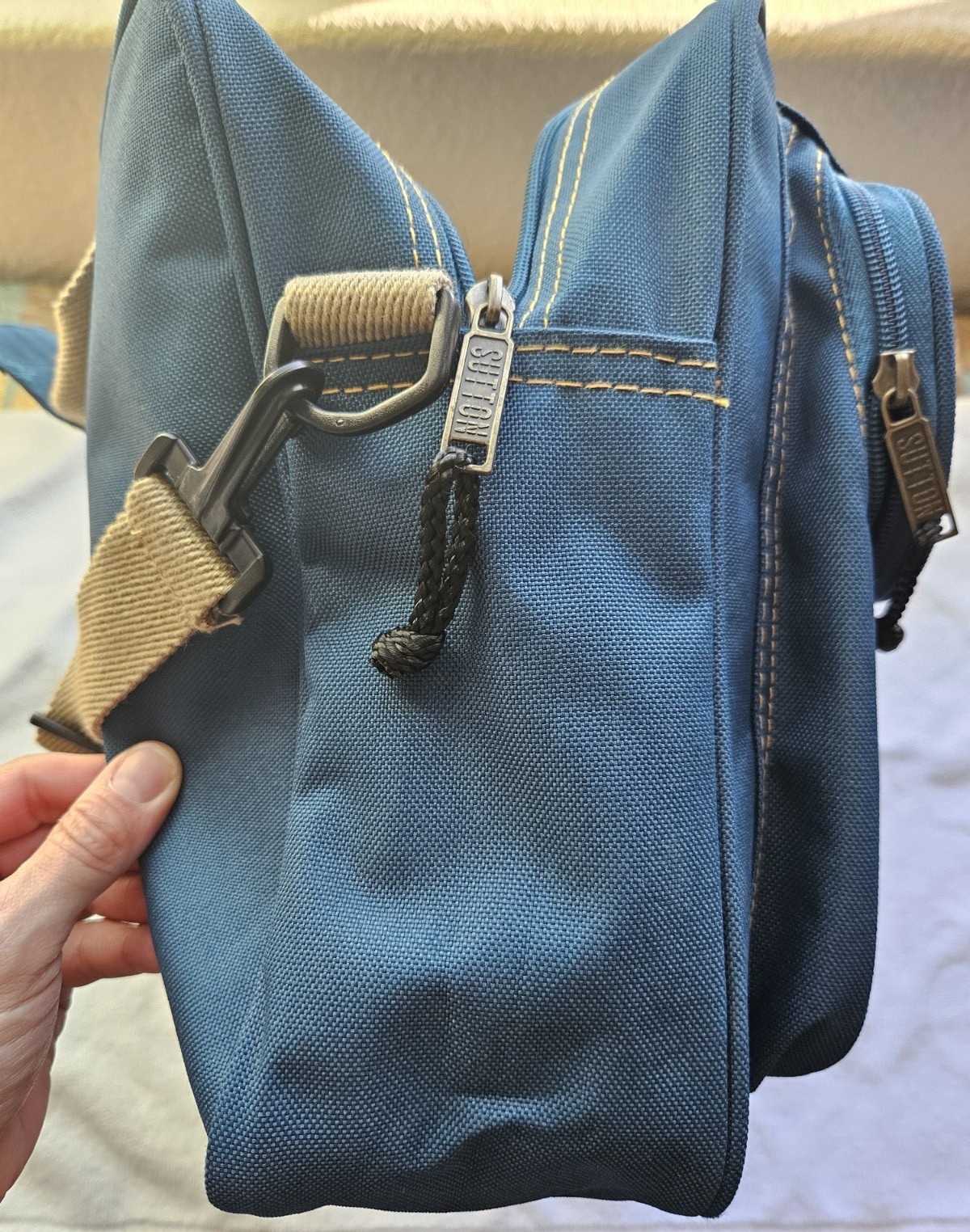 TRAILMAKER Classic Sport Duffel Messenger Bag Blue – Travel Gym Sports Luggage