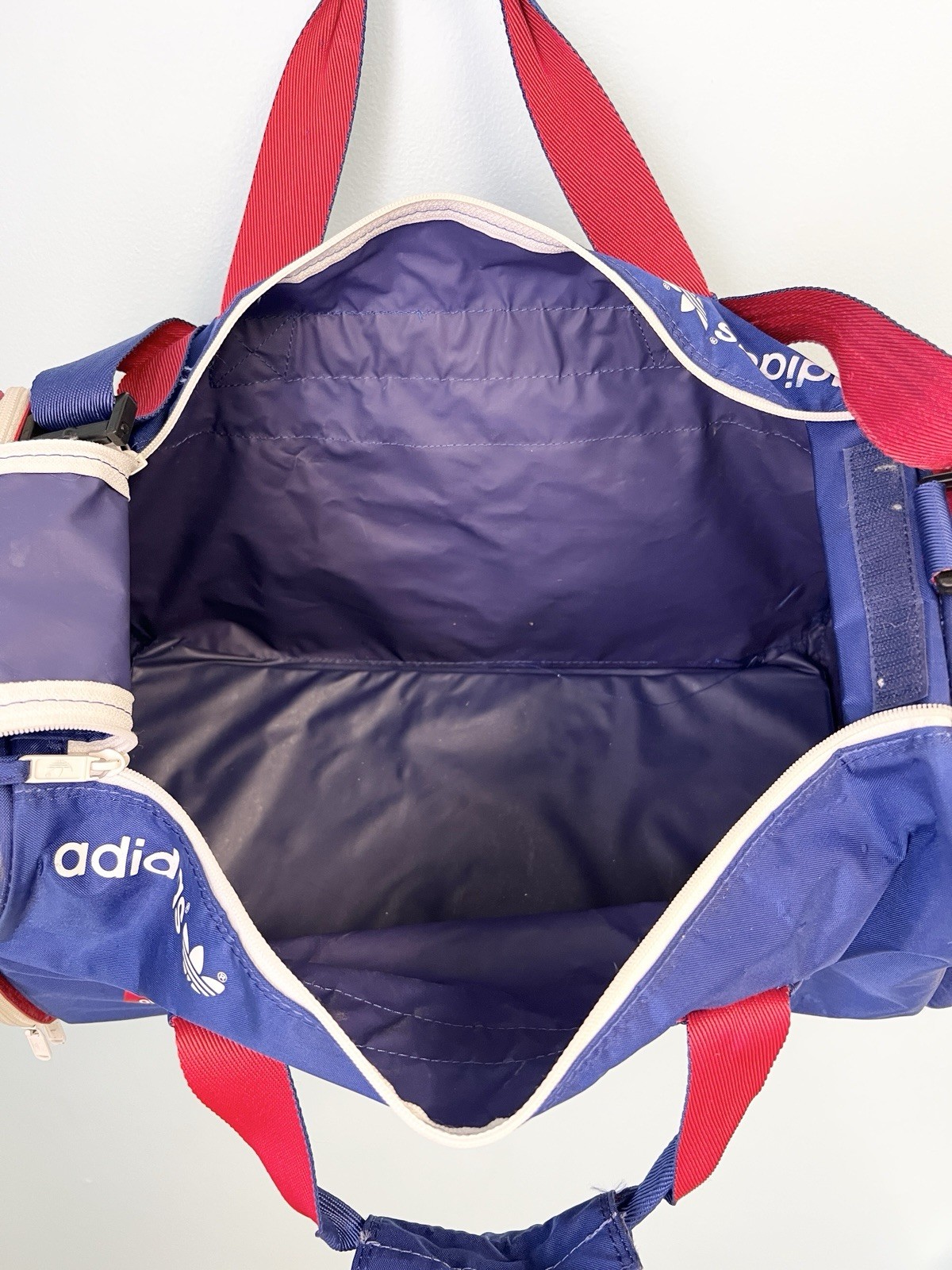 Vintage 1992 Adidas Snickers USA Olympic Team Duffle Bag Barcelona Olympics Gym