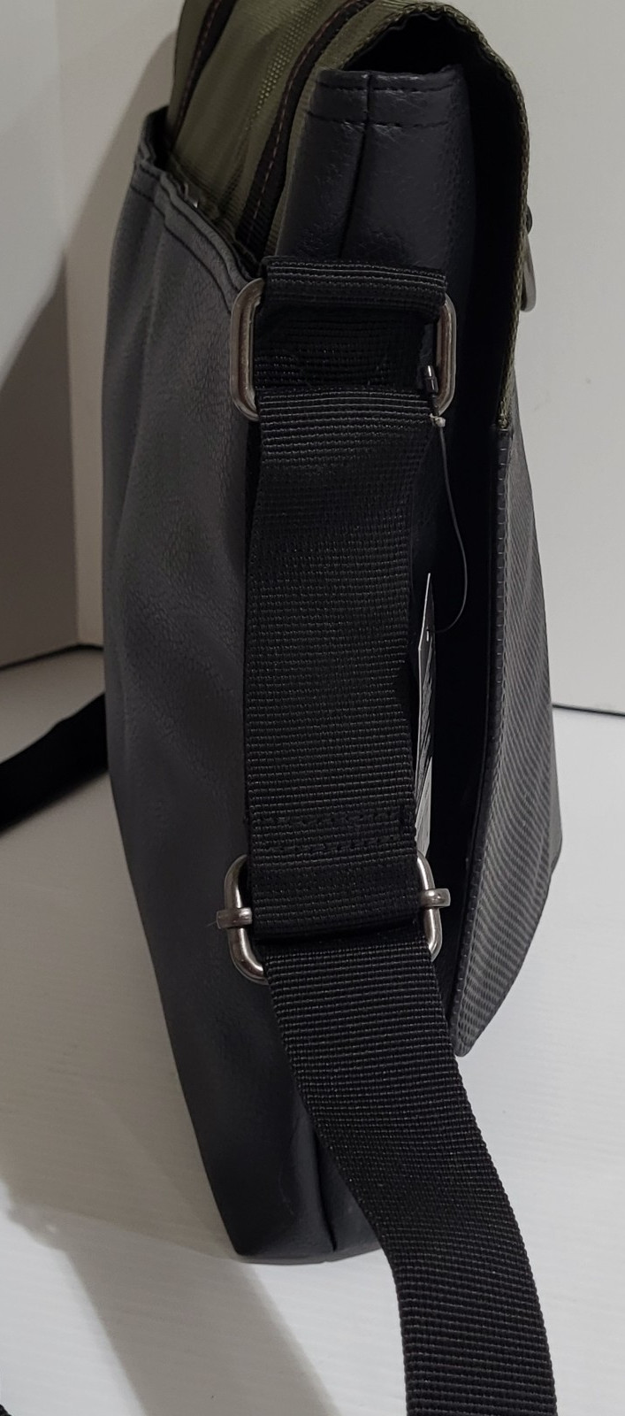 Buffalo by David Bitton Unisex Bag Messenger Crossbody Laptop Holder Two Tone