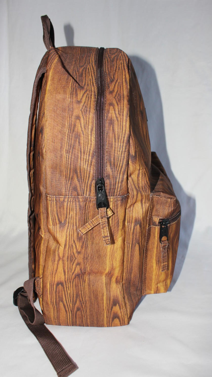 RARE Dickies Wood Grain Full Size Backpack – Vintage Skate Workwear 23L Daypack