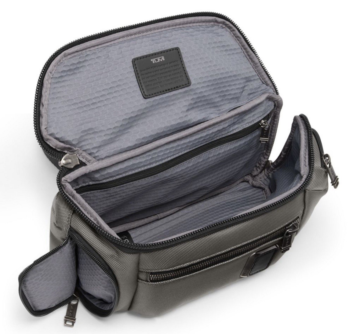 NWT TUMI Alpha Bravo Kelley Sling Alloy Gray