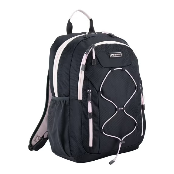 Eastsport Axis Sport 18.5 Inch Bungee Backpack Nine Iron Unisex