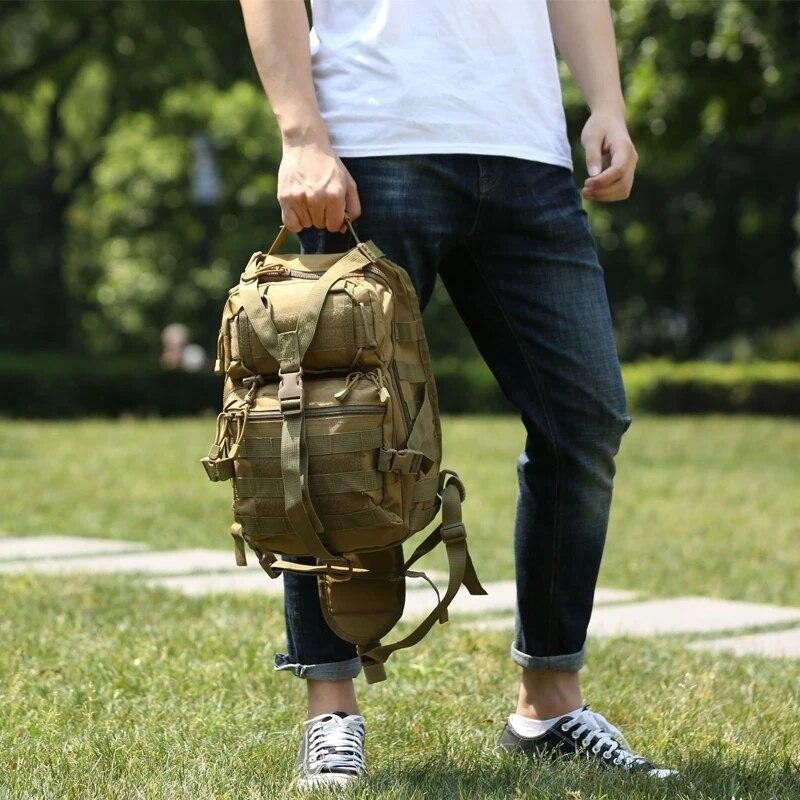 Tactical Chest Bag Waterproof Oxford Sling Crossbody Camouflage