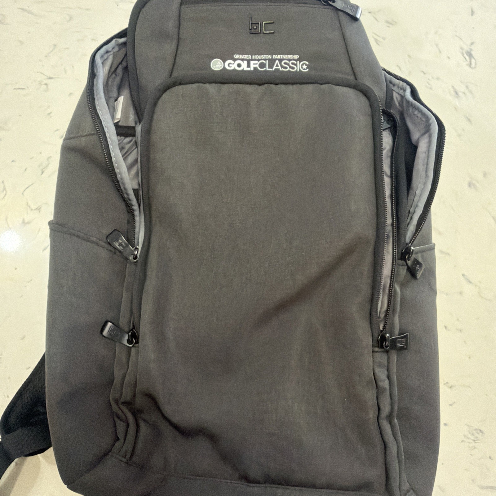 HOUSTON golf classic -Basecamp Premium Office Backpack- Wounded Warrior Project