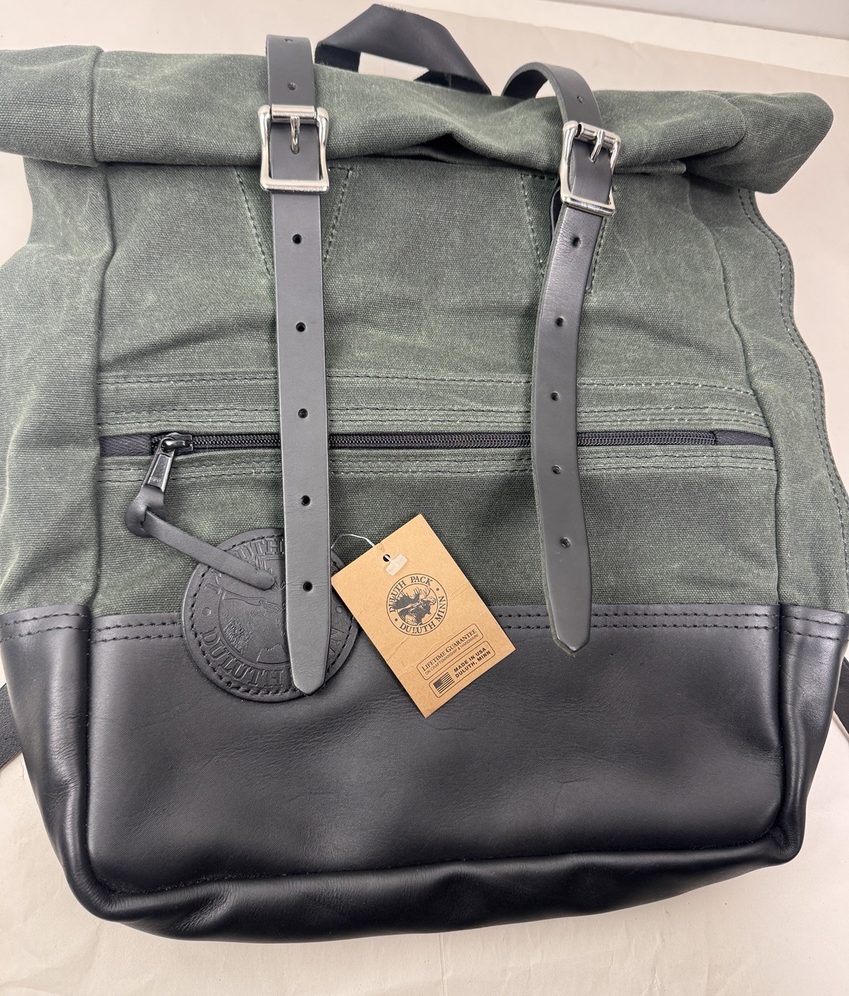 Duluth Pack Deluxe Roll Top Scout Pack Backpack