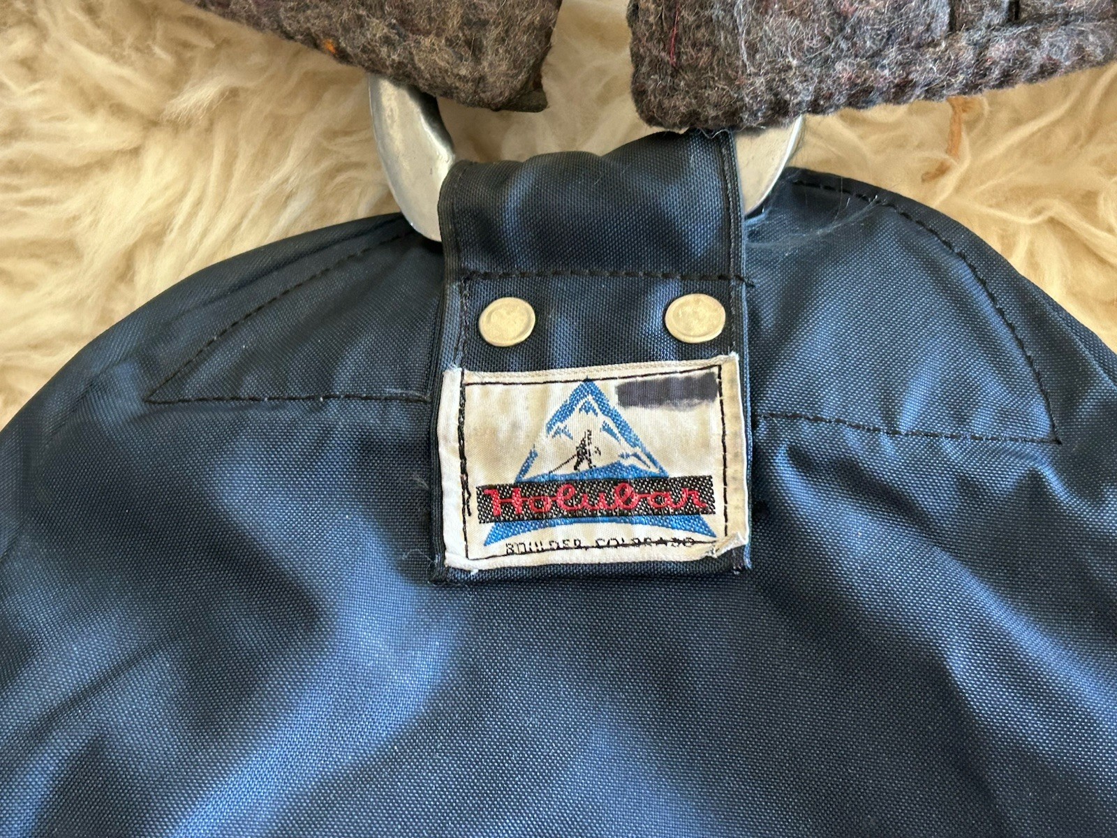 RARE! VTG 60-70s HOLUBAR (Boulder, Col) TEARDROP Mountaineering Hiking BACKPACK
