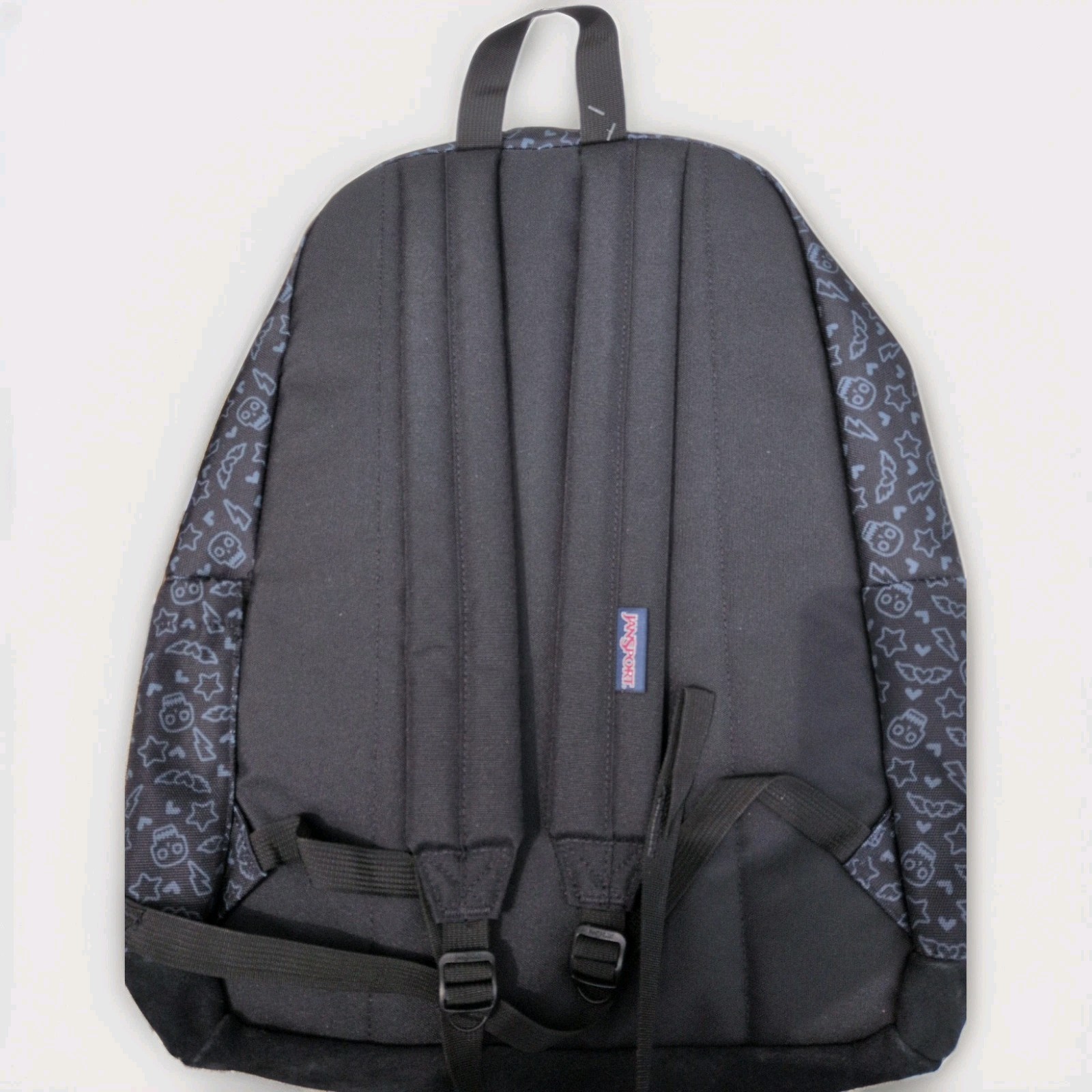 JanSport Right Pack Backpack – Premium Cordura Fabric with Suede Bottom Skull
