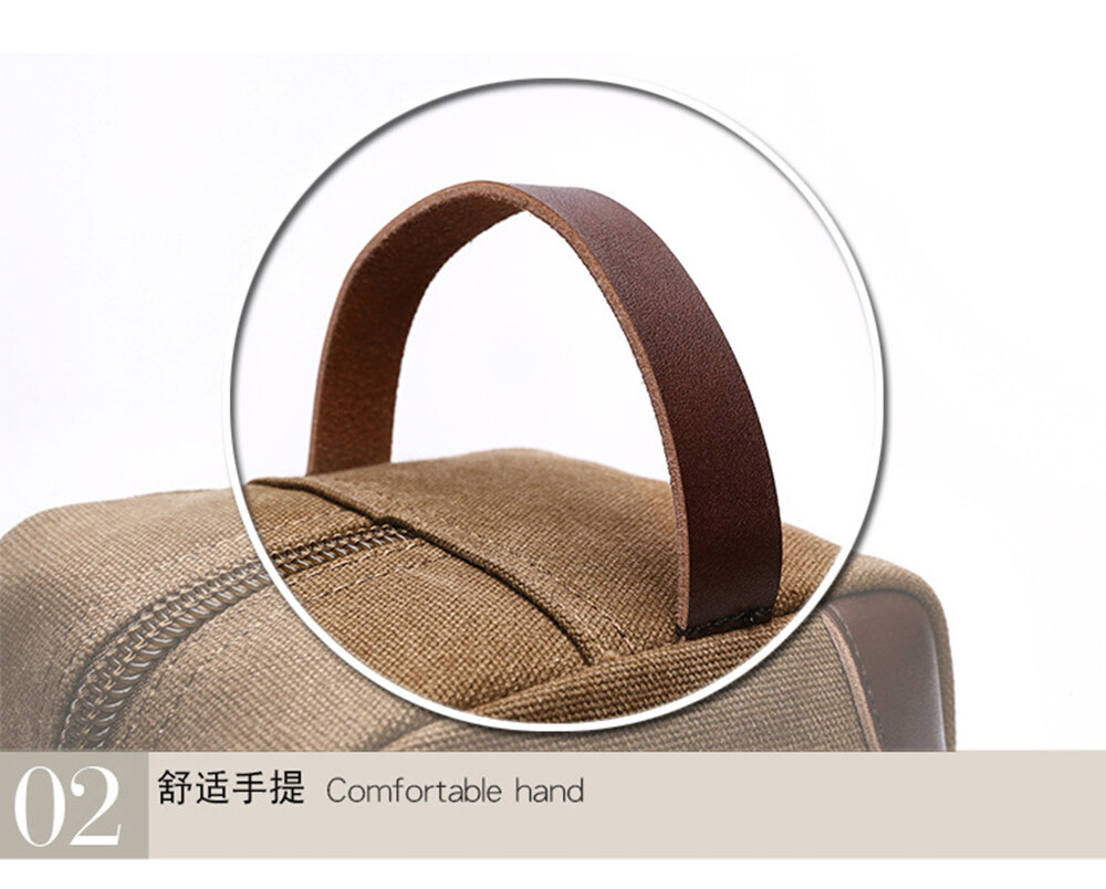 Travel Toiletry Bag Dopp Kit for Men & Women Cosmetics Makeup Shaving Organizer