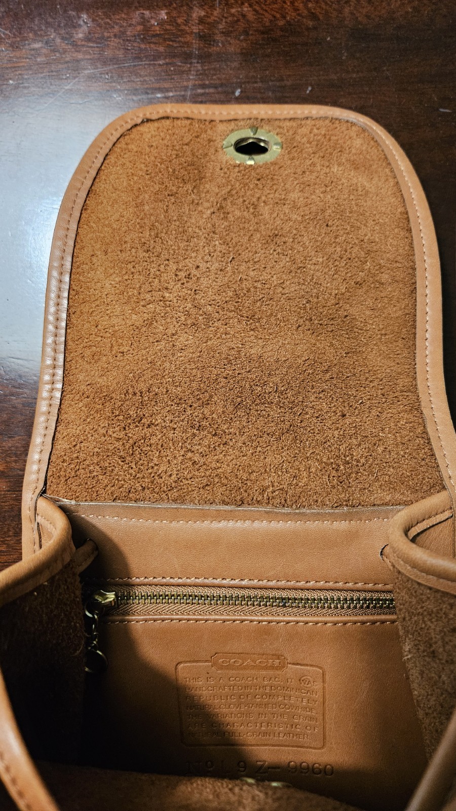 Vintage Coach Bag (1999), Leather, Model 9960