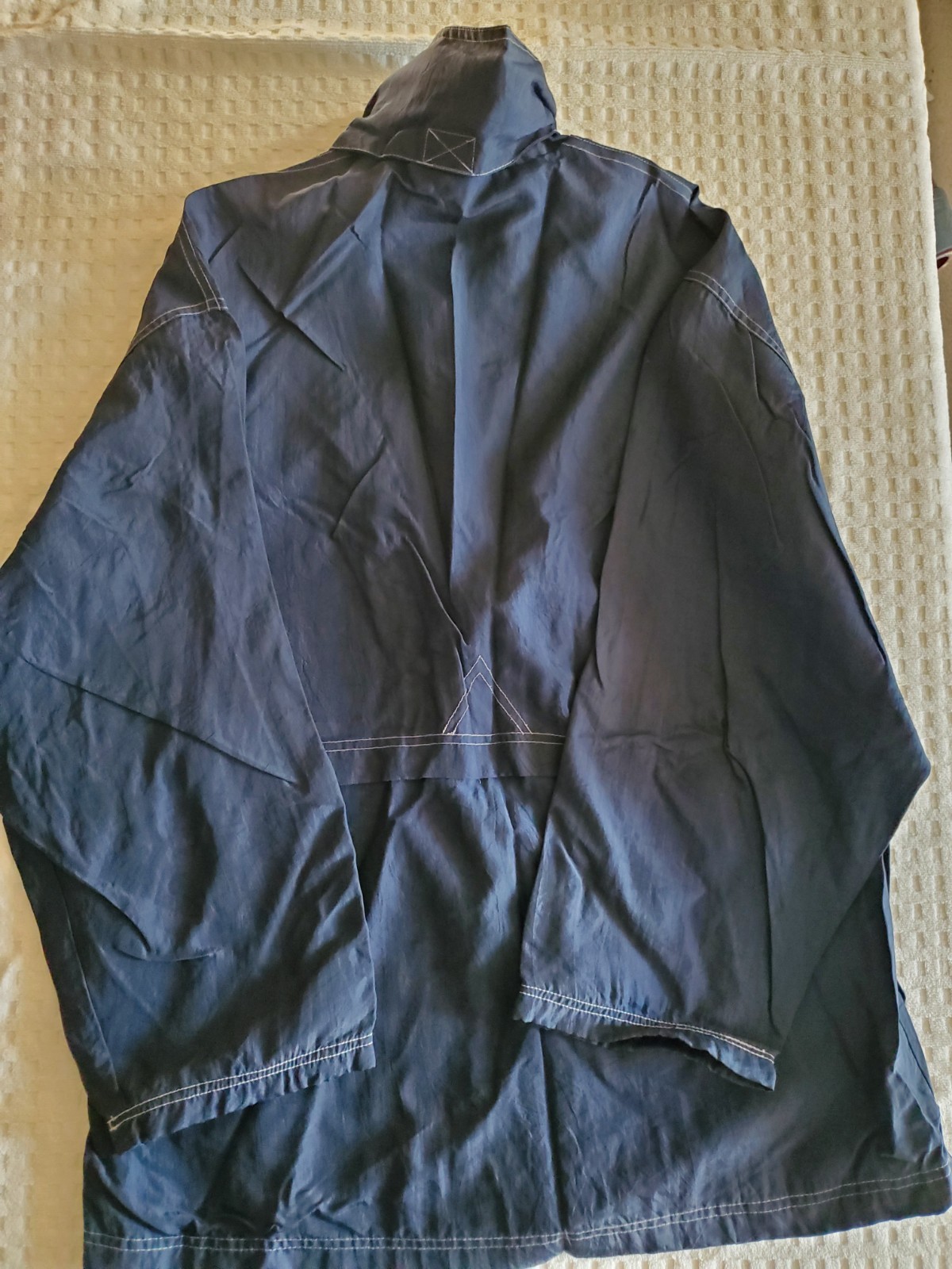 Bluenotes Brand Lined Windbreaker Jacket Navy Men’s Large