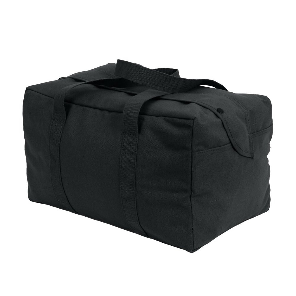 Canvas Small Parachute Cargo Bag, Olive Drab