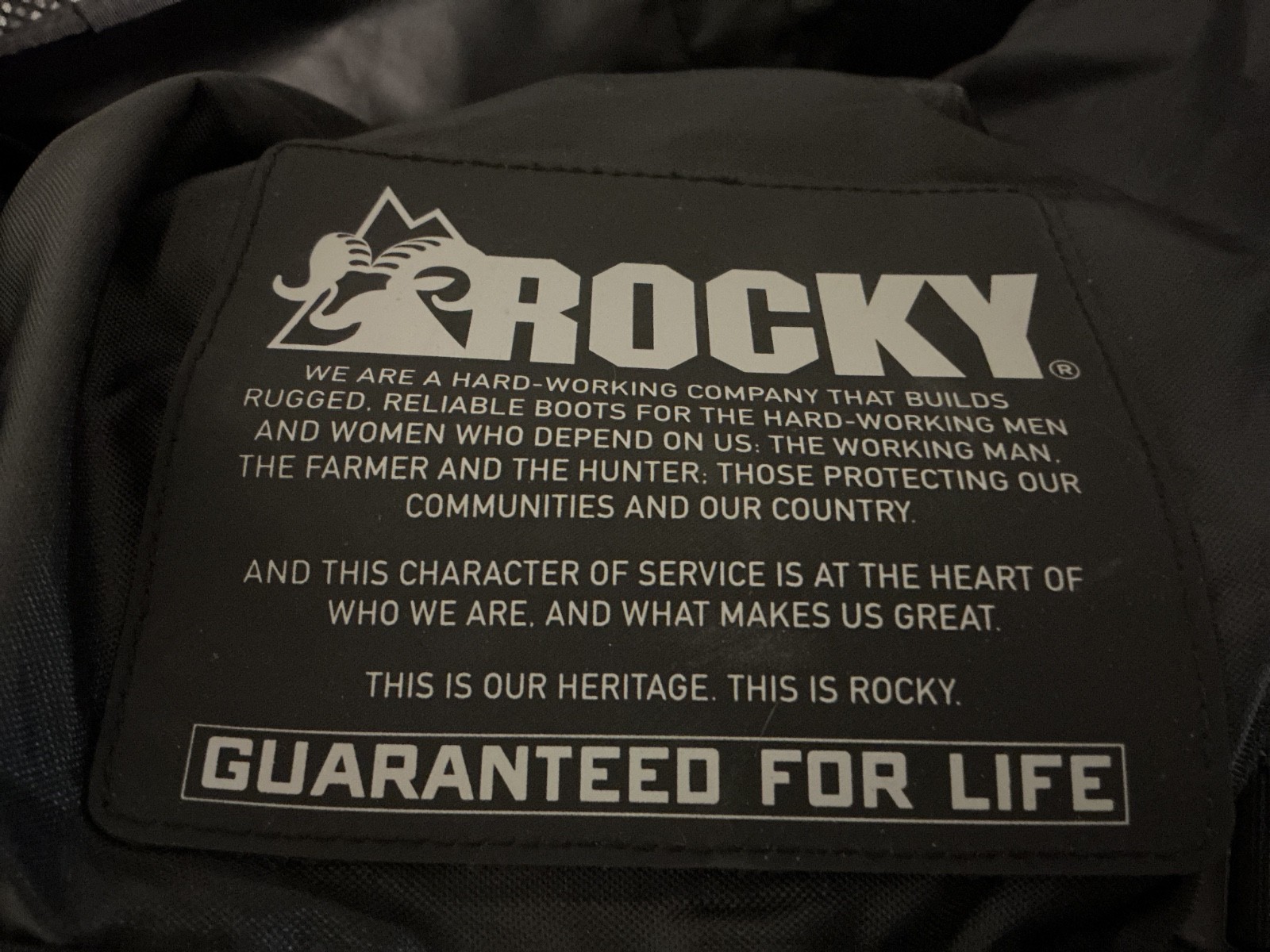 Rocky duffle bag, 28x12x12″, black, same quality as north face duffle bag