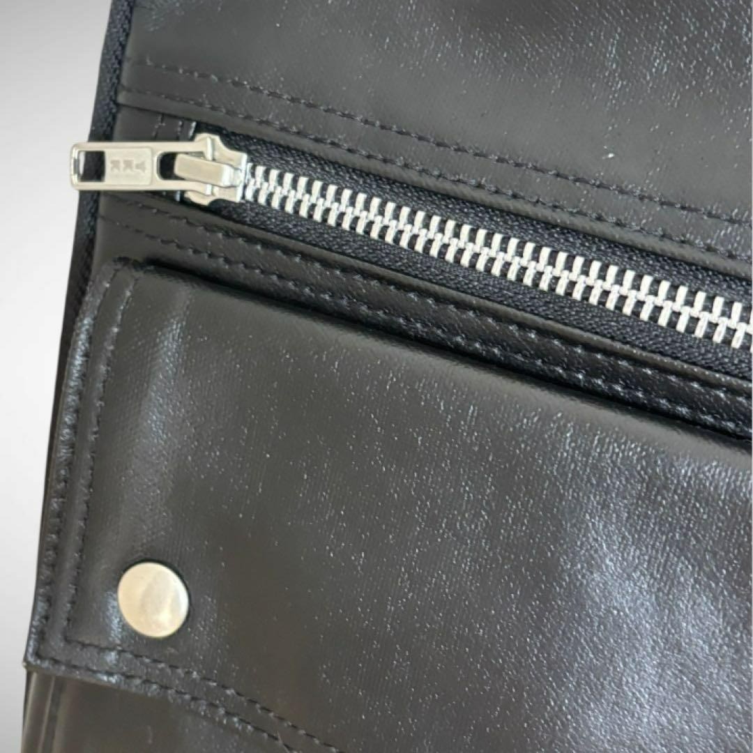 PORTER FREE STYLE SLING SHOULDER BAG 707-06127 Black W17H29D2cm Excellent t56