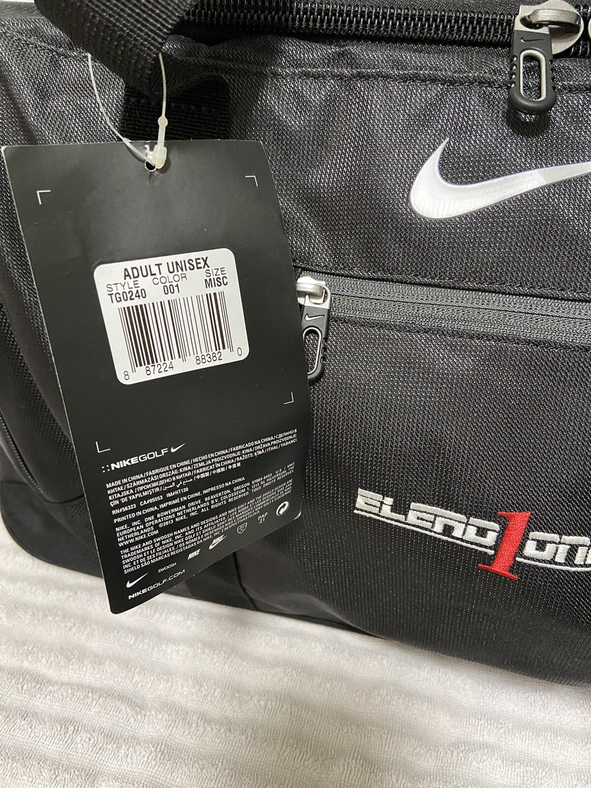 Nike Golf Blend 1 Duffle Bag 20×12 Black