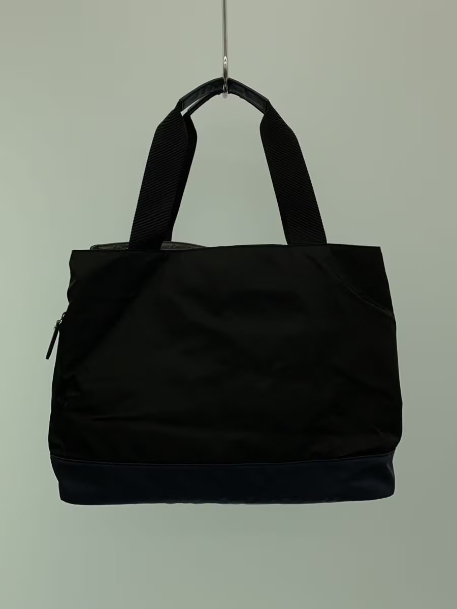 agnes b. Boston Bag, Nylon, Black, Solid Color, 0AS15-02