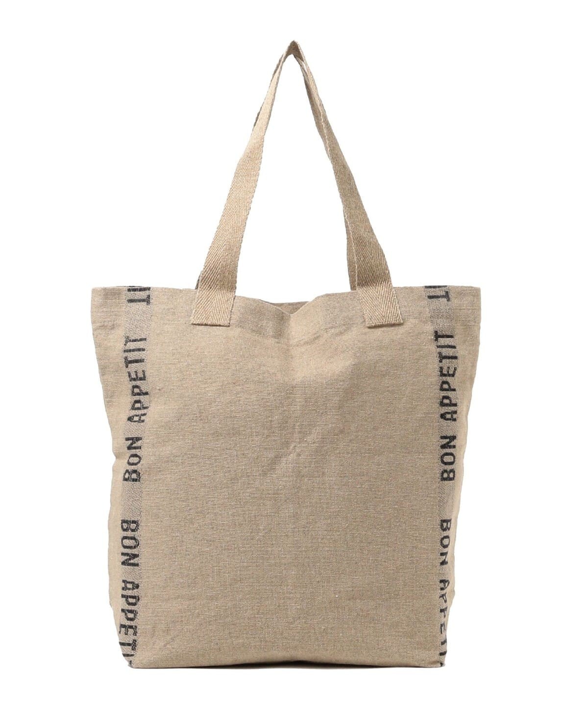(ASK availability First) BEAMS Charvet Editions / “BON APPETIT” Linen Tote new