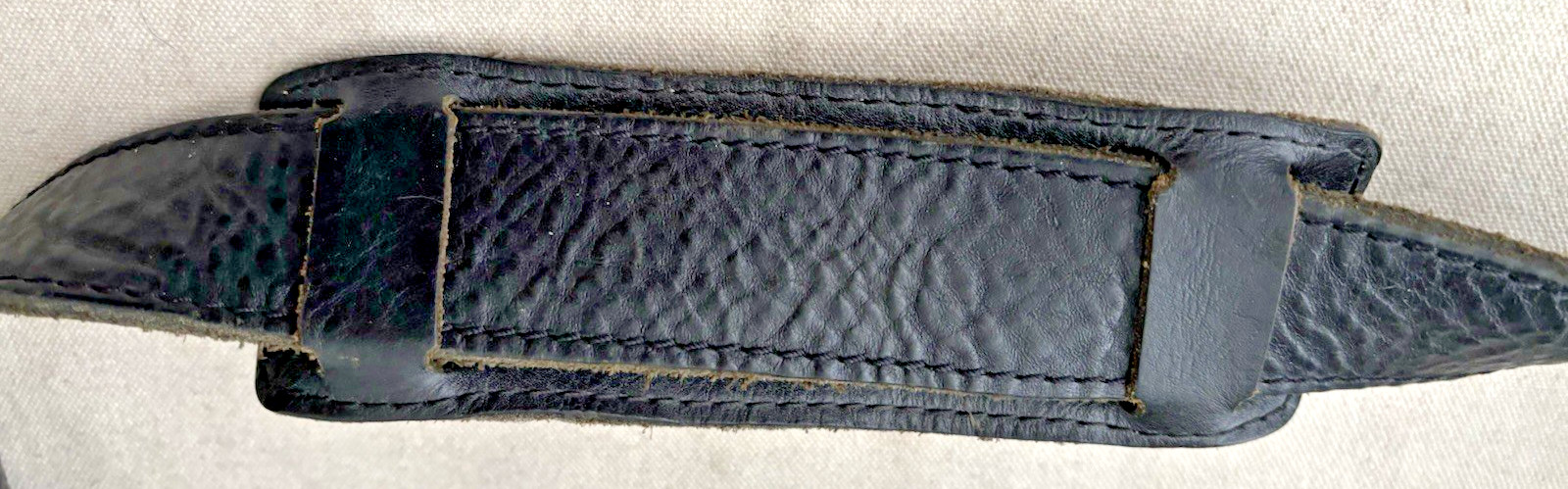 WILL LEATHER GOODS “Jacques” Rugged Matte Black Leather Briefcase Laptop Bag EC