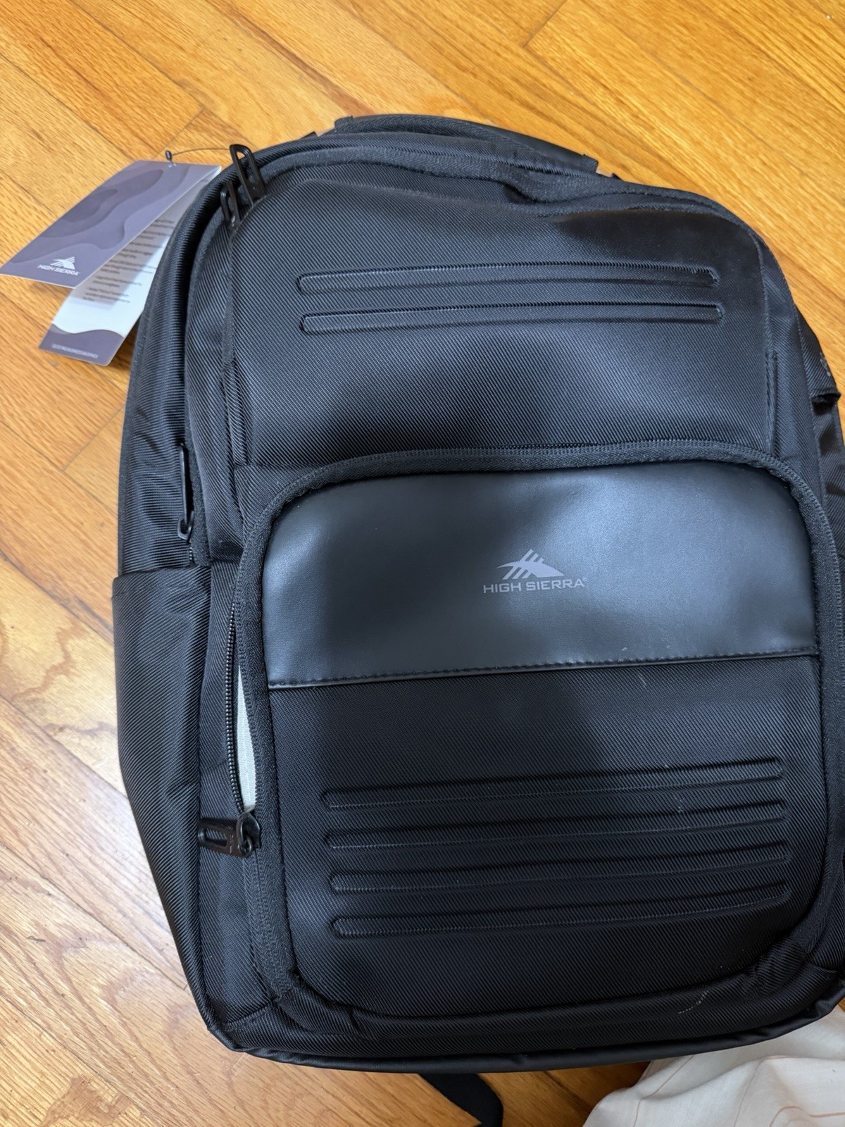 High Sierra Backpack Endeavor Elite Padded Laptop Compartment USB Port Travel