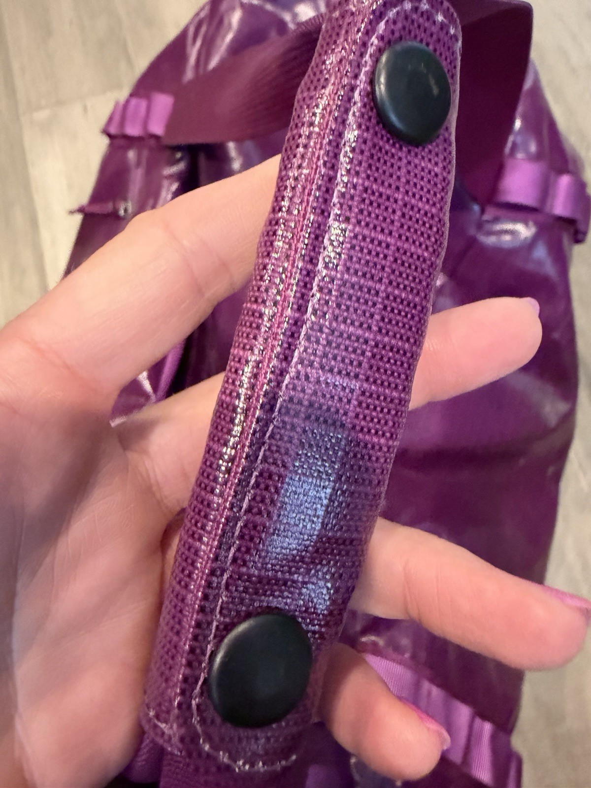 PATAGONIA BLACK HOLE 60L DUFFEL BAG PURPLE