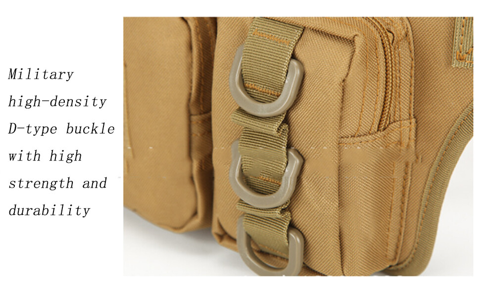 Tactical Waist Bag Nylon Oxford Utility Multipurpose EDC Utility Waist Pouch US