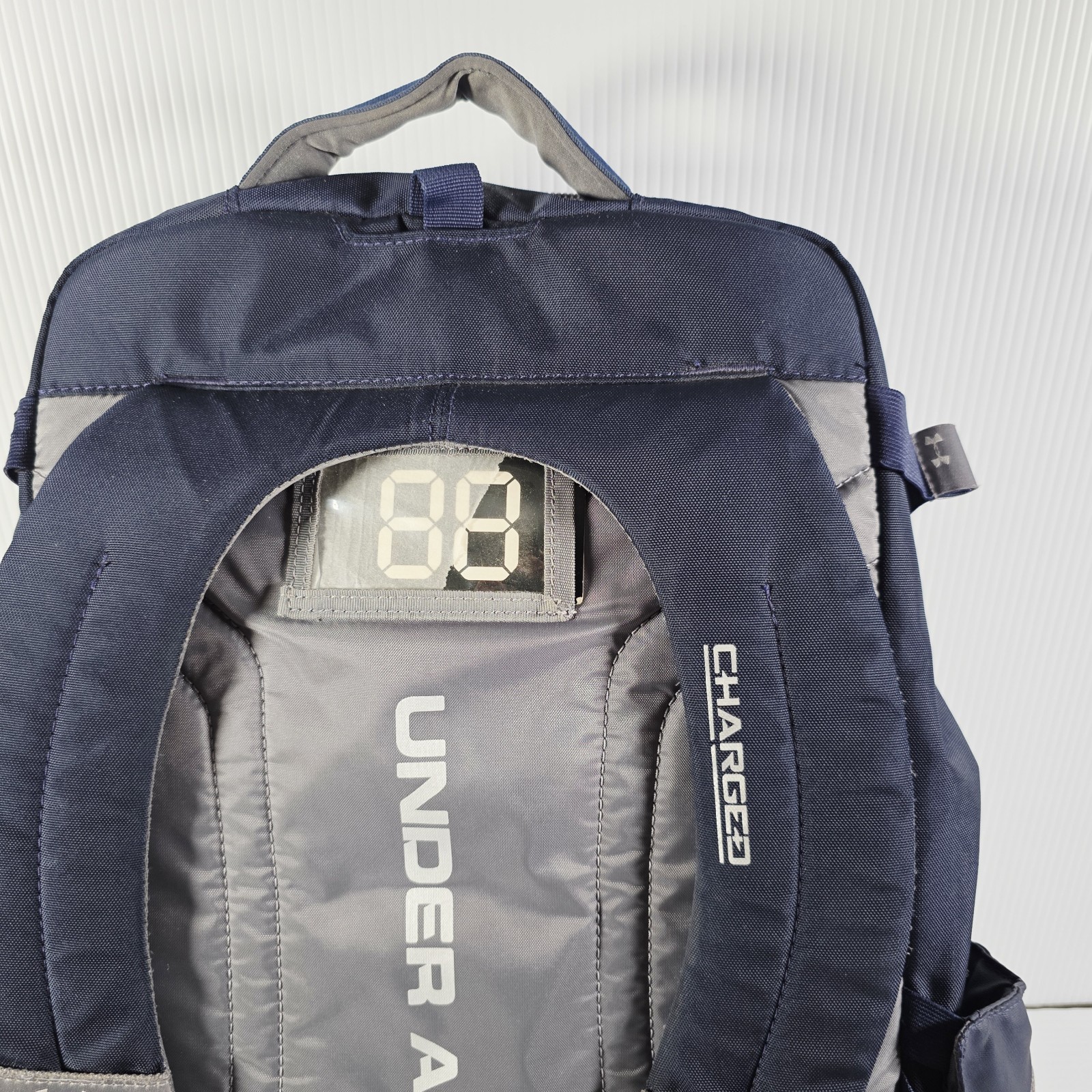 Under Armour Charged Royal Blue/Gray Backpack Mullen Basketball – Very Good