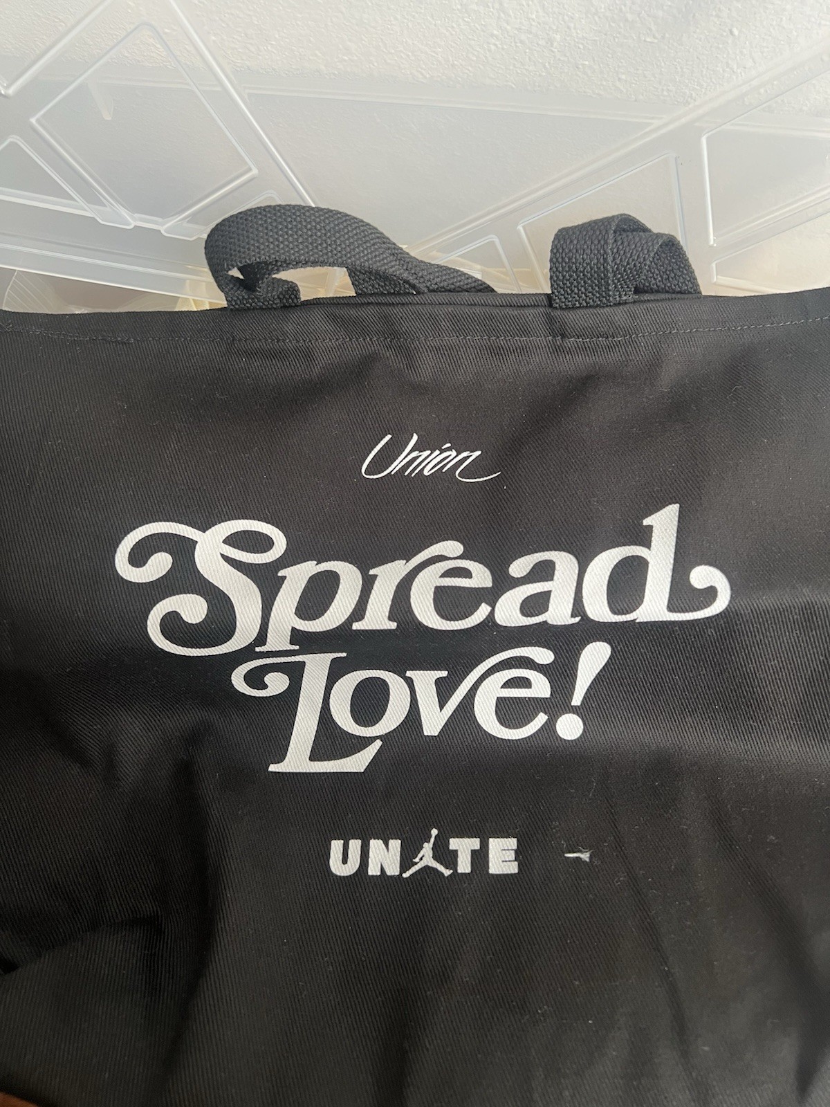 Union Jordan 1 Tote Bag Chicago Spread Love Trader Joes Mini Collectible Promo