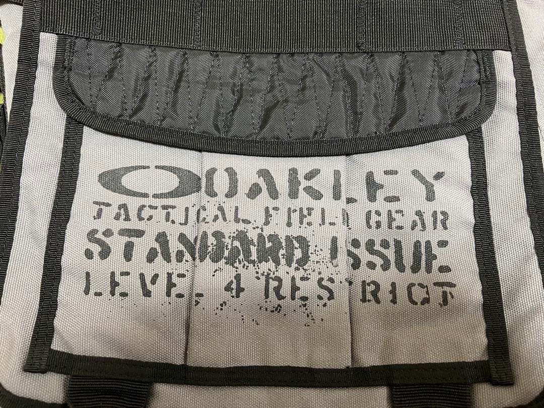 Oakley Tactical Field Gear SI Messenger Bag Black Gray Vintage Rare