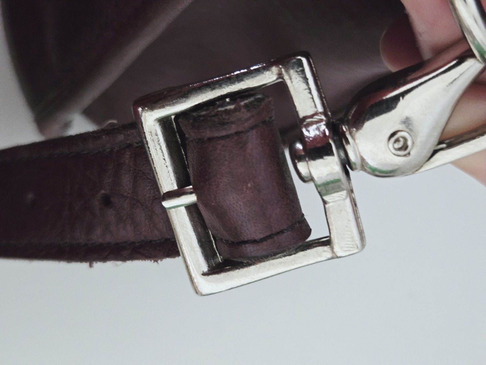 Vintage Jack Georges Messenger Bag Briefcase Leather Burgundy USA