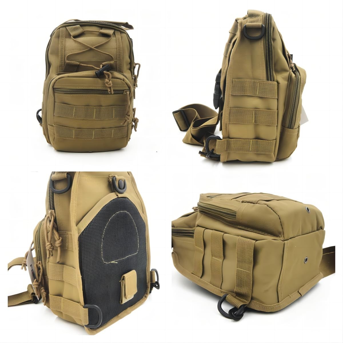 Outdoor Tactical Bag Backpack, Military Sport Bag Pack Sling Shoulder Backpac…