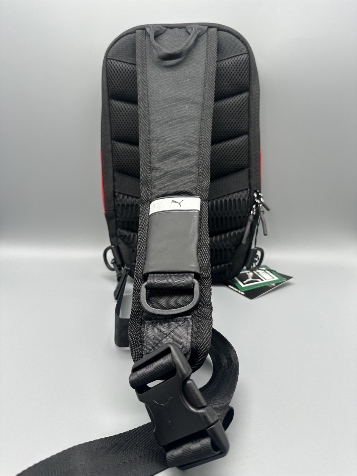 PUMA Forecast Multitude Backpack Sling Shoulder Bag BLACK Sling