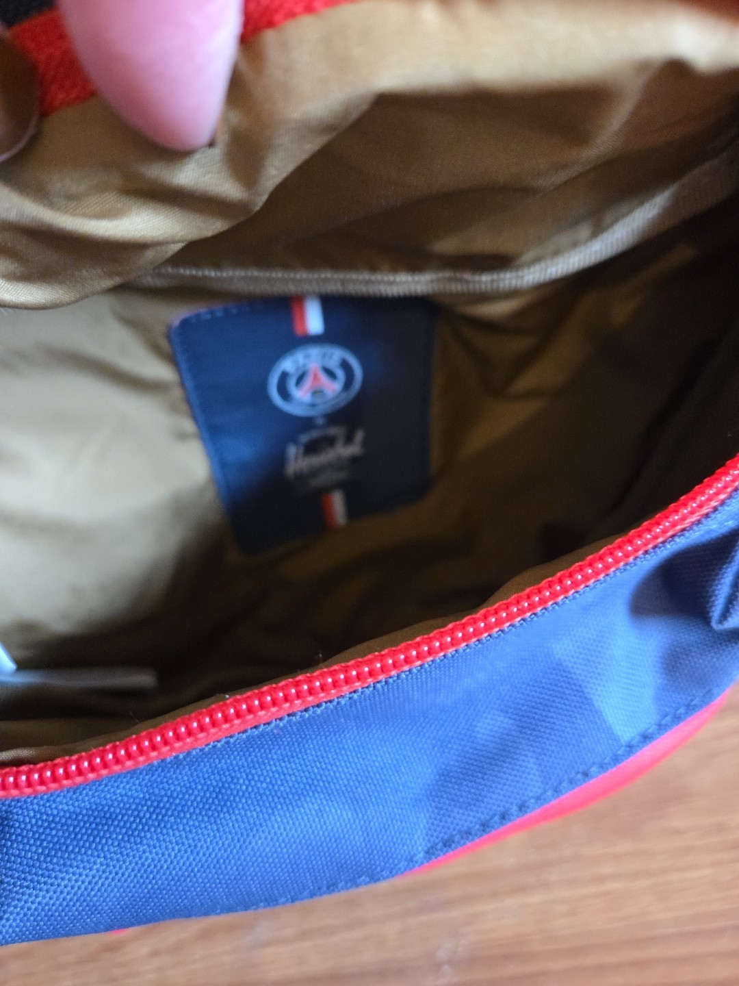 Herschel Supply Co. Unisex Hip Pack Waist Pack Fanny Pack Bag Blue And Red