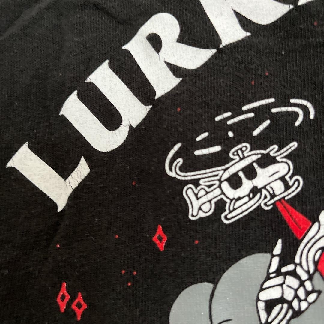 LURKING CLASS [S] American casual print short sleeve T-shirt black