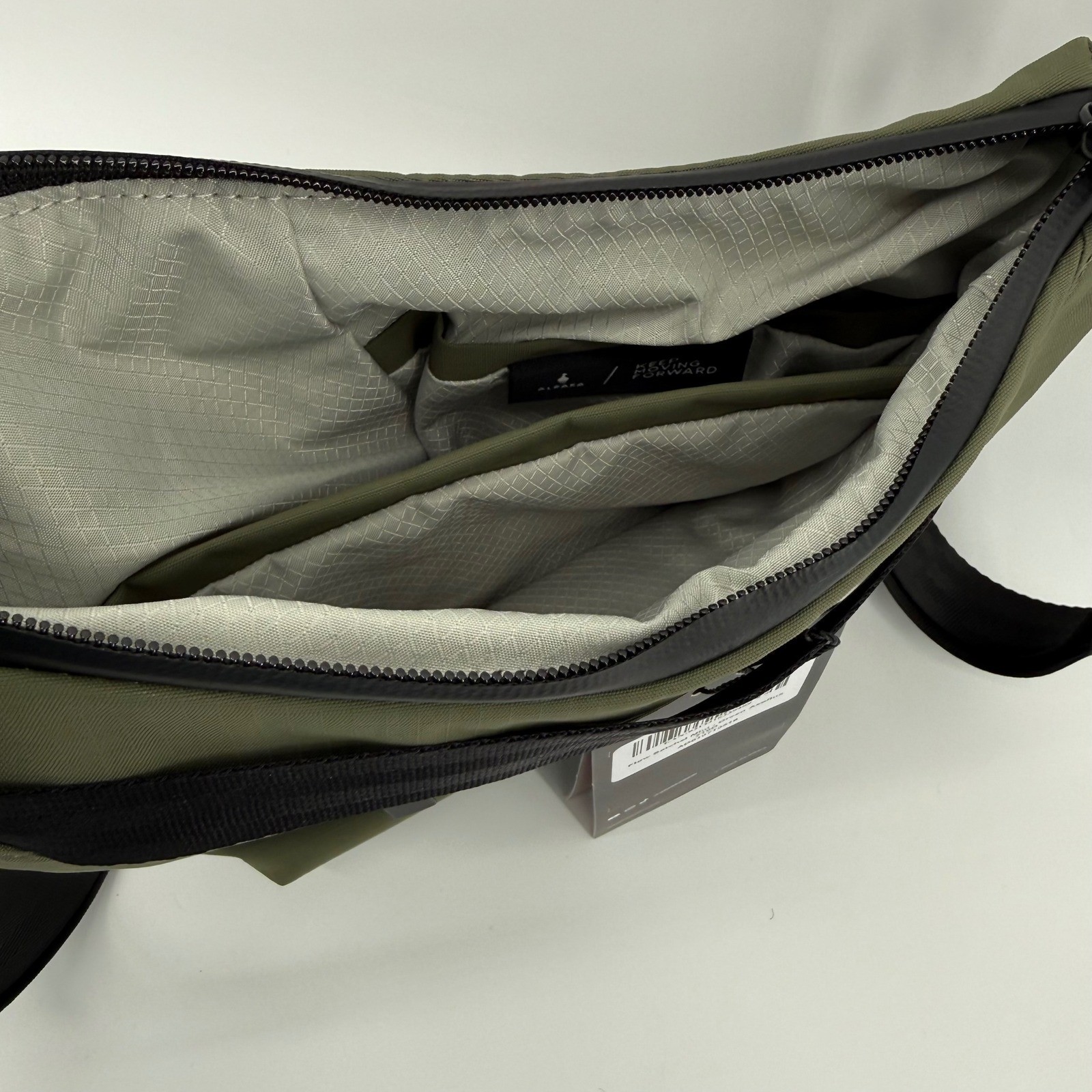Alpaka Flow Satchel Mini Green Axoflux 210D Crossbody Sling Bag 2L NEW