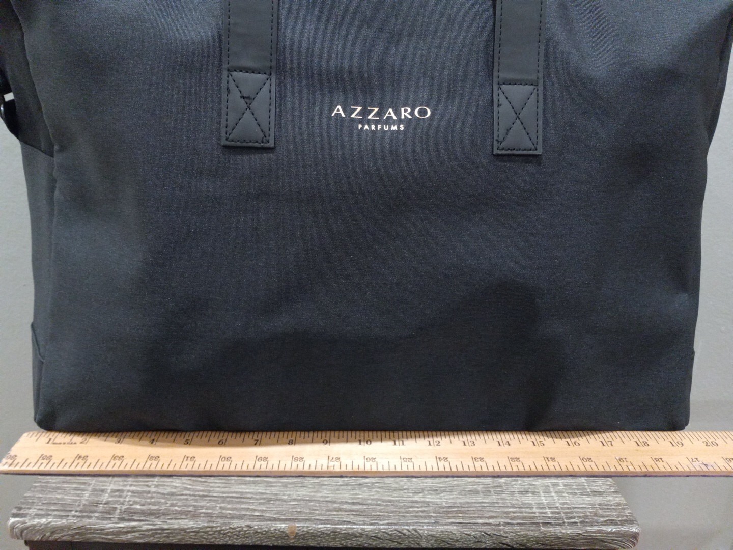 AZZARO MOST WANTED LIMITED EDITION SPORTS , TRAVEL , GYM , WEEKENDER BAG BLACK