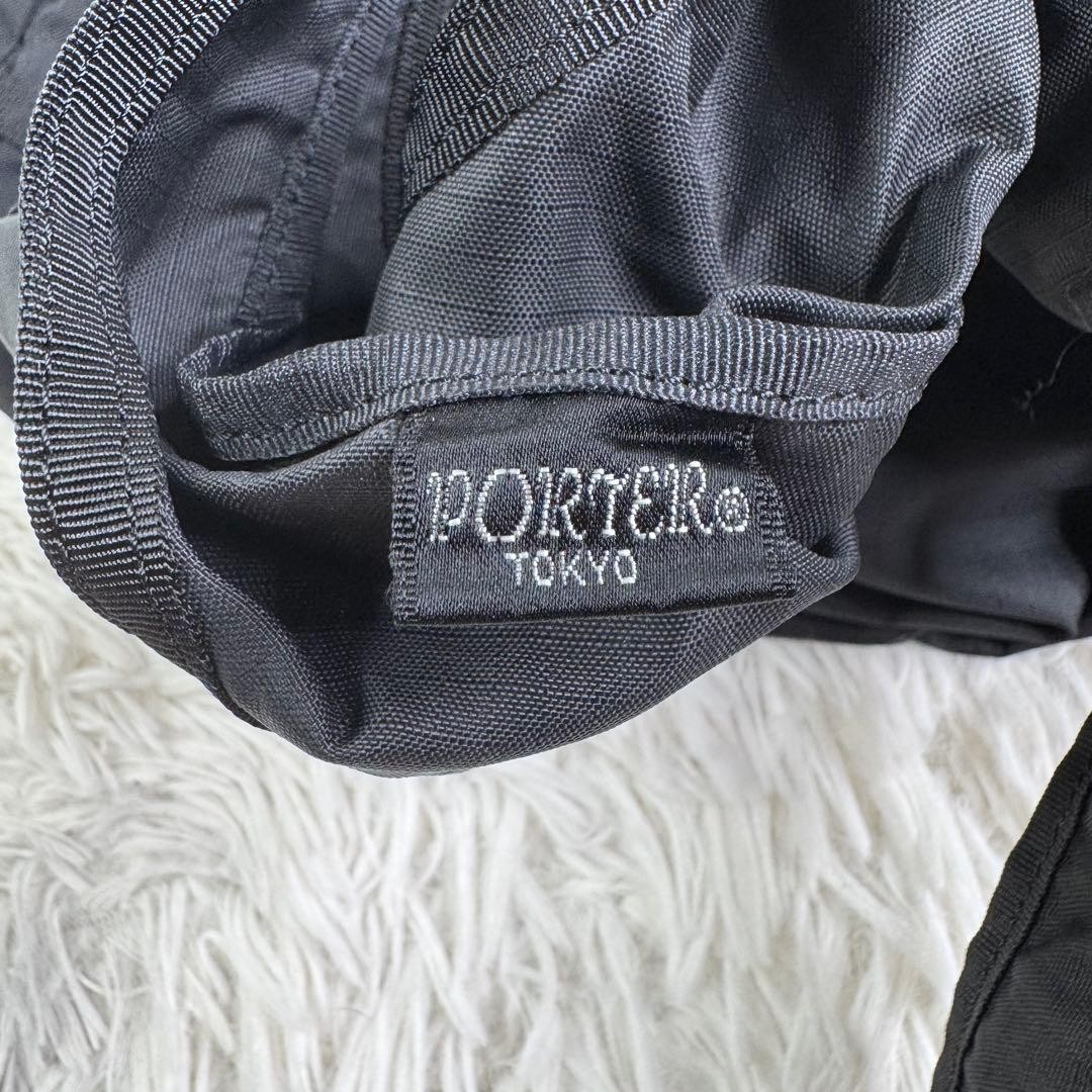 Authentic PORTER Yoshida Kaban Trip Shoulder Bag Black 37cm x 29.5cm x 14cm Exce