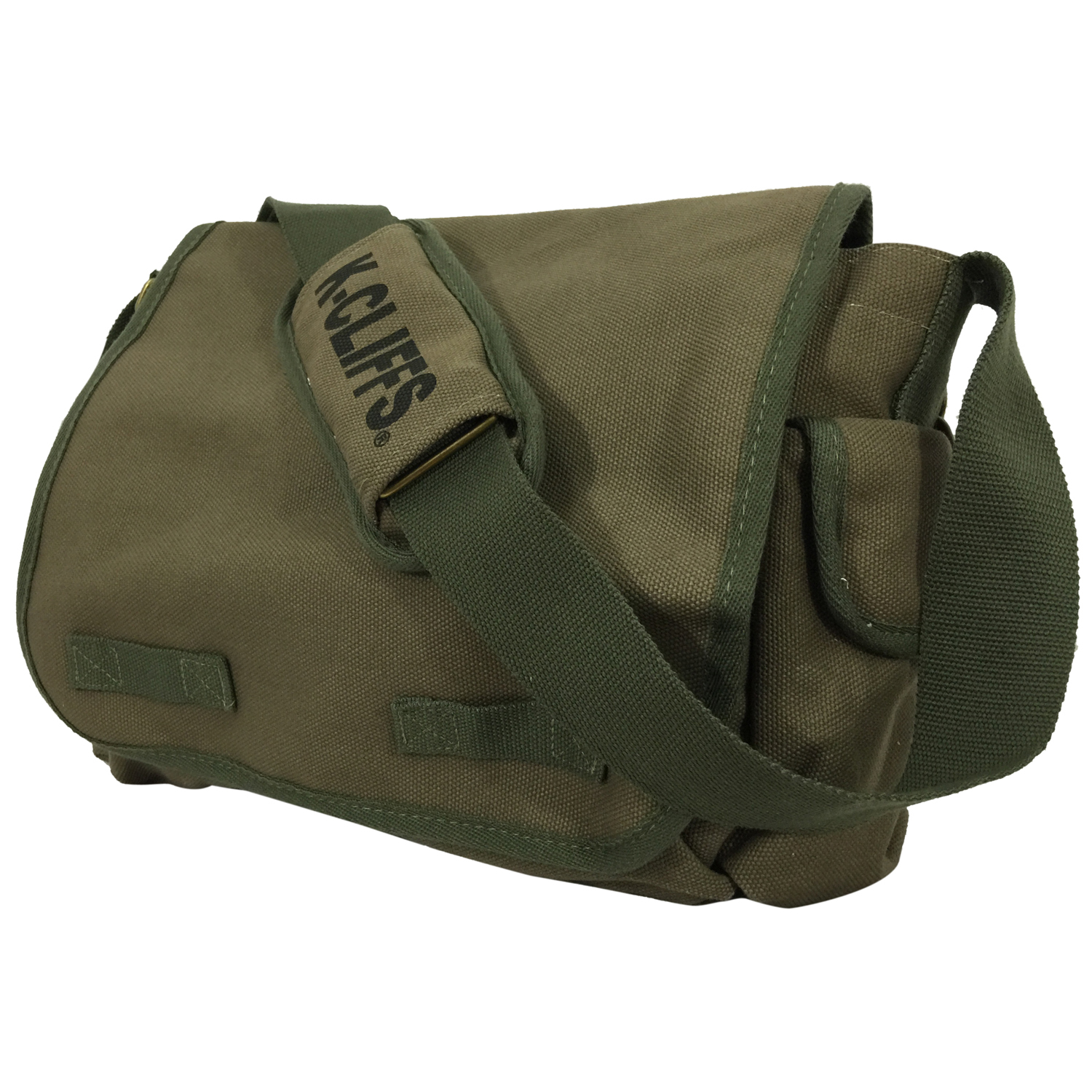 K-Cliffs 13.5″ Heavy Duty 100% Canvas Laptop Messenger Bag
