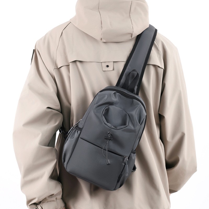 Men’s Oxford Cloth Splash-proof Shoulder Crossbody Chest Bag