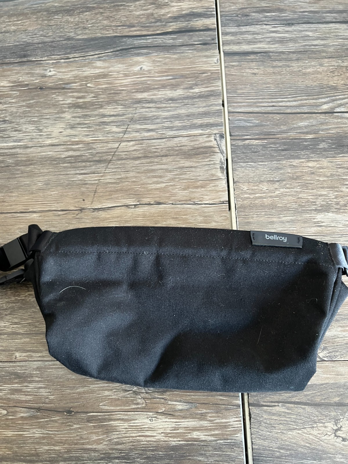Bellroy Sling Fanny Pack Unisex Black Water Resistant Travel Everyday Carry Bag