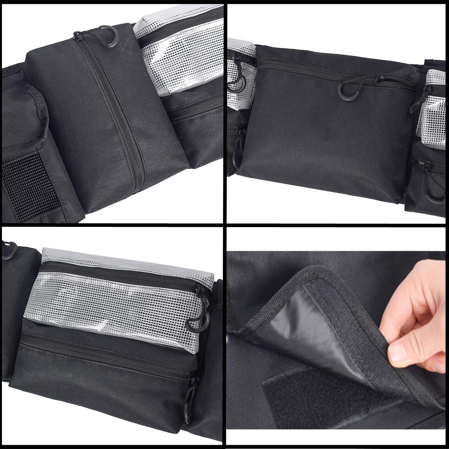 Park UTV Roll Cage Organizer, Universal Fits Most Full-size UTVs for Polaris …
